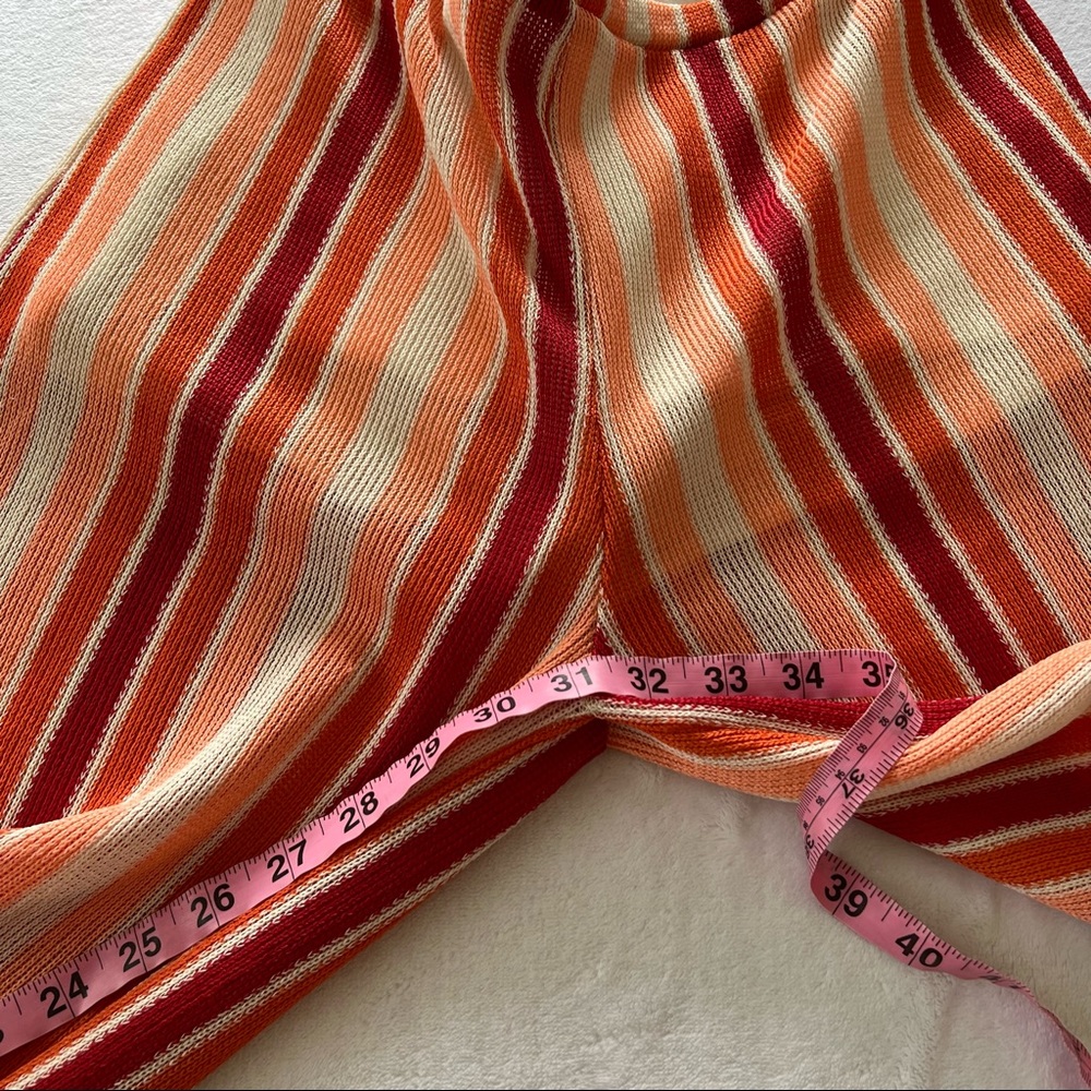 Free People Bridget Striped Pants in Sunset - Picture 8 of 8